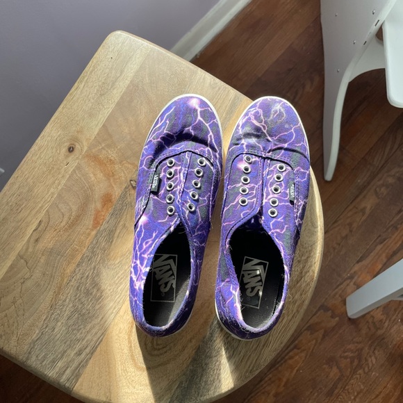 Purple Lightning Vans - Picture 7 of 13